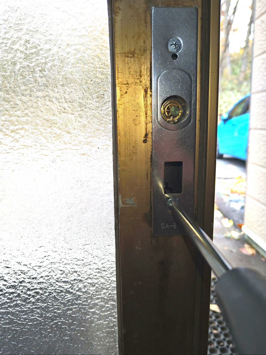 小玉硝子 千歳店の引戸錠の交換時期と費用を徹底解説！鍵の寿命を延ばす方法の施工後の写真2