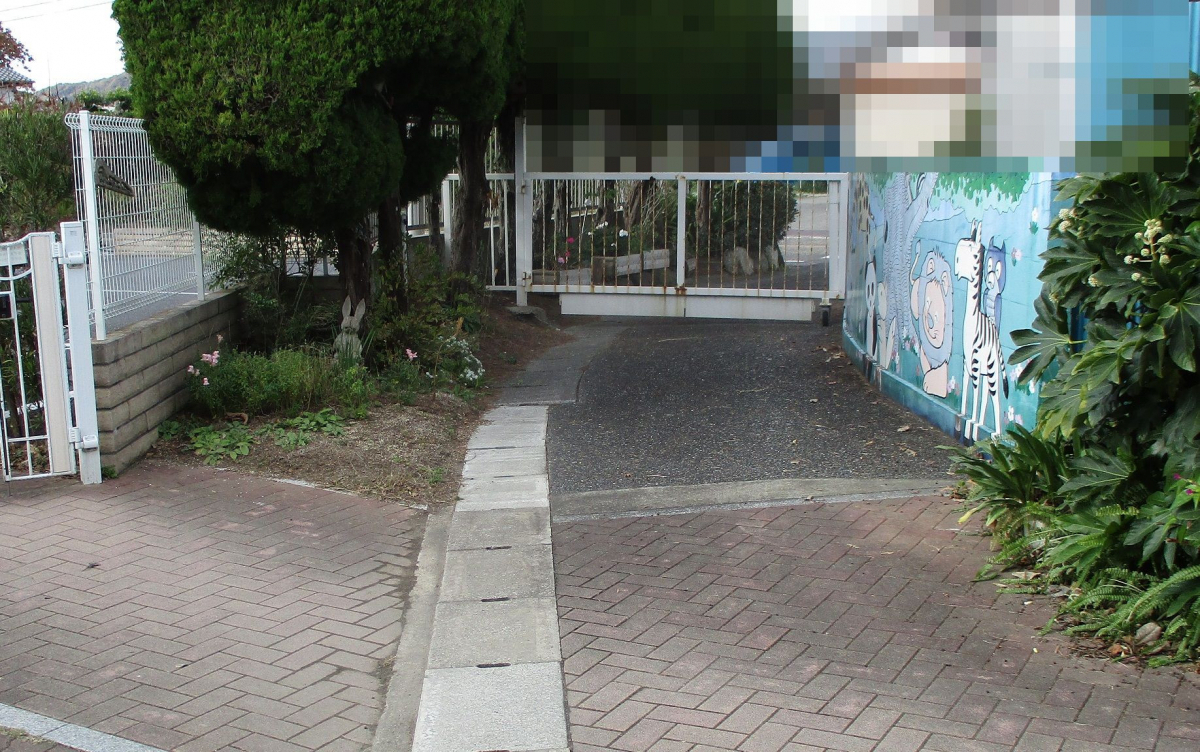 広井トーヨー住器の門扉＋フェンスを新設しましたの施工前の写真1
