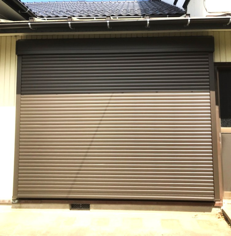 千葉南トーヨー住器の台風に強いシャッターの施工後の写真2