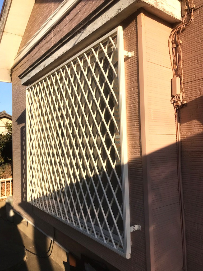 千葉南トーヨー住器の面格子をつけて安心の施工後の写真1