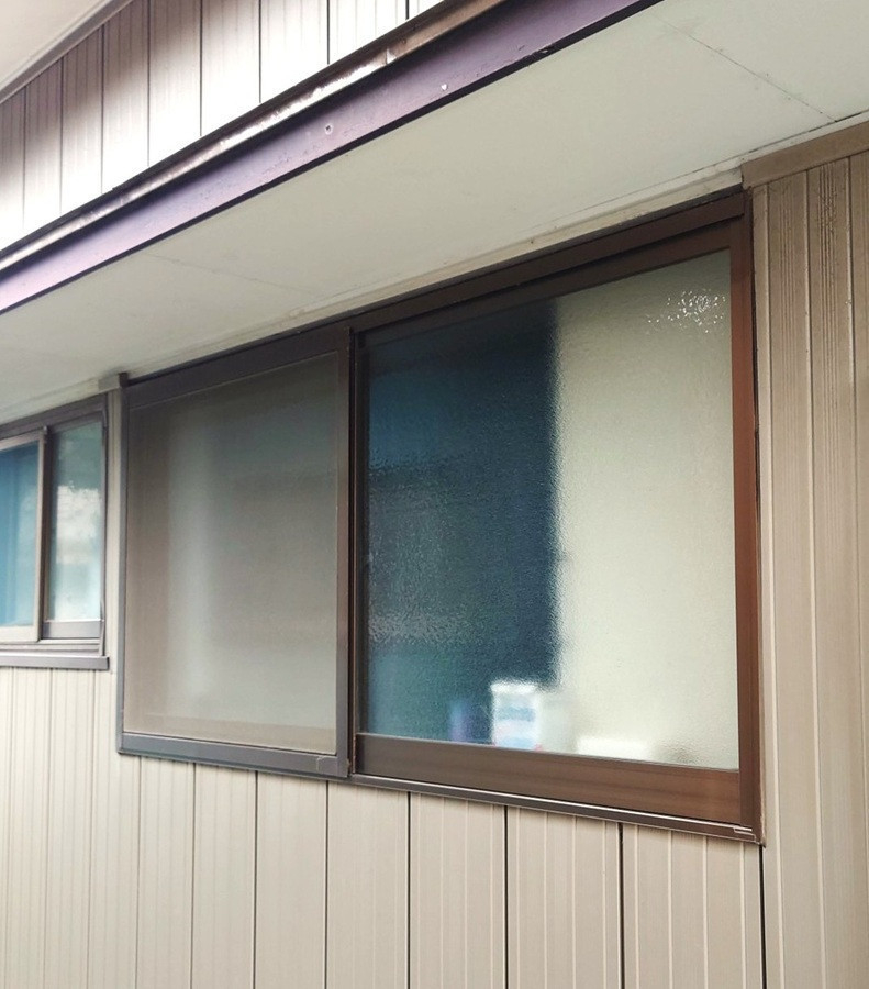 千葉南トーヨー住器の短時間施工でその日から防犯対策の施工前の写真1