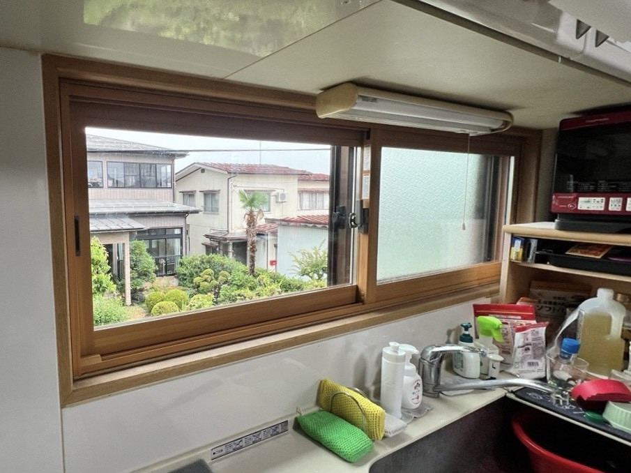 上越良い家創り応援隊のインプラス取付工事の施工後の写真1