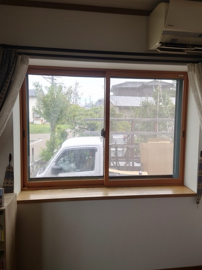 上越良い家創り応援隊のインプラス取付工事の施工後の写真1