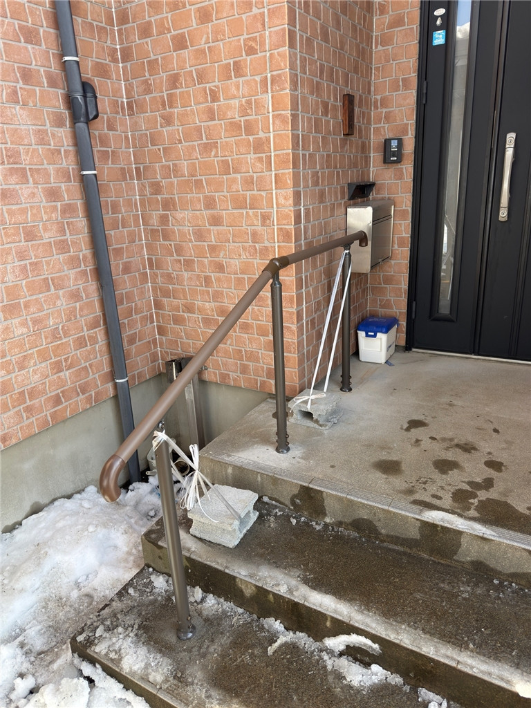 上越良い家創り応援隊のグリップライン取付工事の施工後の写真1