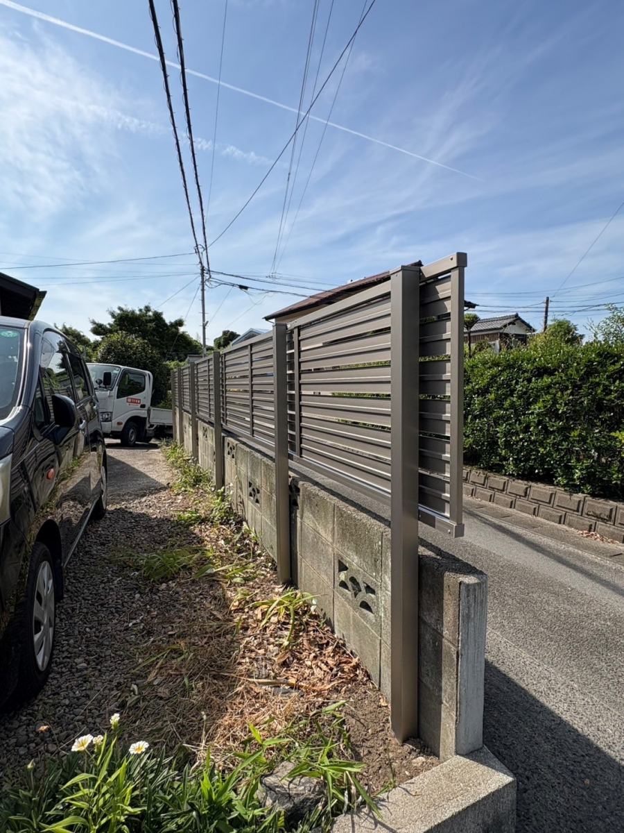 フェニックストーヨー住器の【フェンス】安心・快適なお庭に!の施工後の写真3