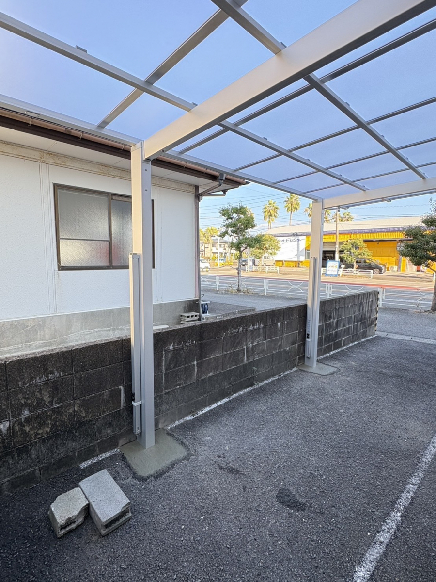 フェニックストーヨー住器の【カーポート フーゴ】新たに取付けました！の施工後の写真2