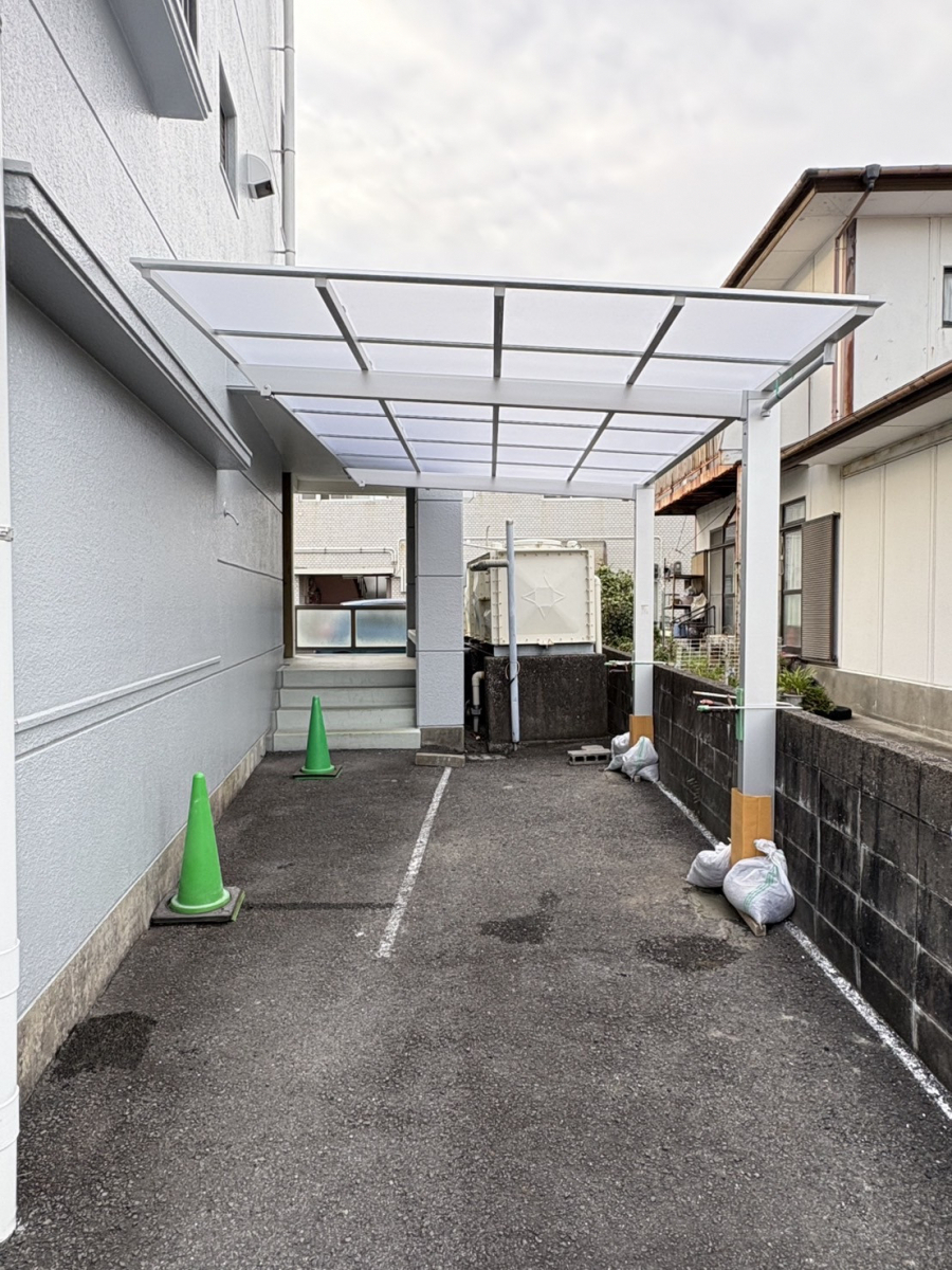 フェニックストーヨー住器の【カーポート フーゴ】新たに取付けました！の施工前の写真2