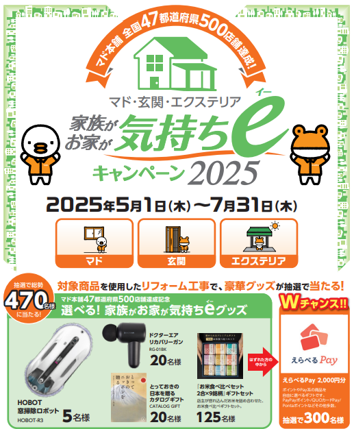 470名様に豪華グッズが抽選で当たる! さくらエステート 大牟田店のイベントキャンペーン 写真1