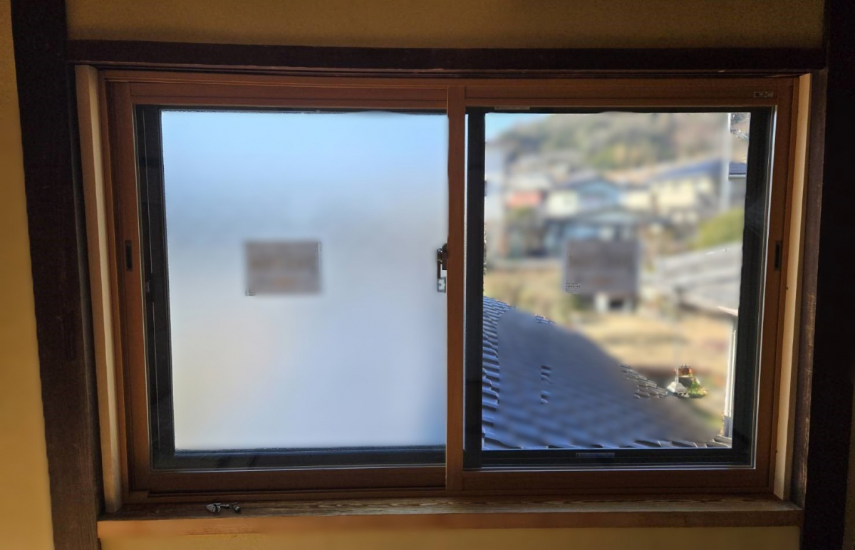 水島アルミトーヨー住器の内窓設置 インプラスの施工後の写真1