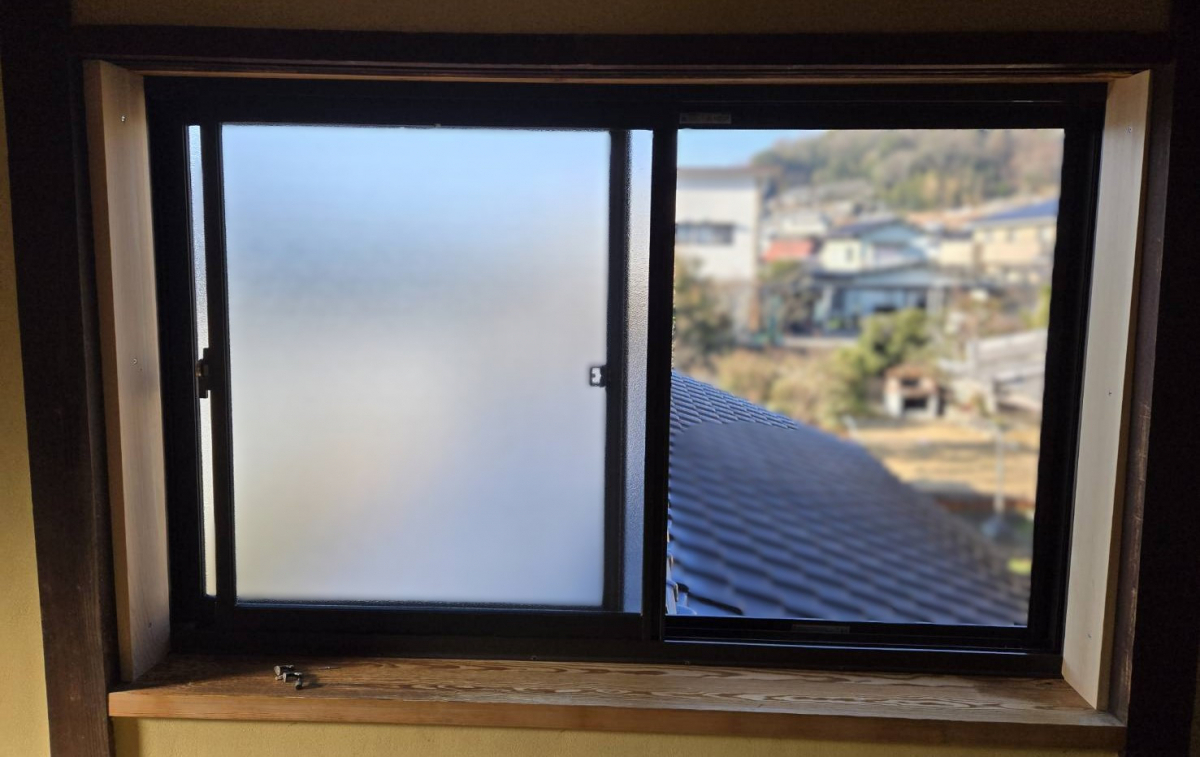 水島アルミトーヨー住器の内窓設置 インプラスの施工前の写真1