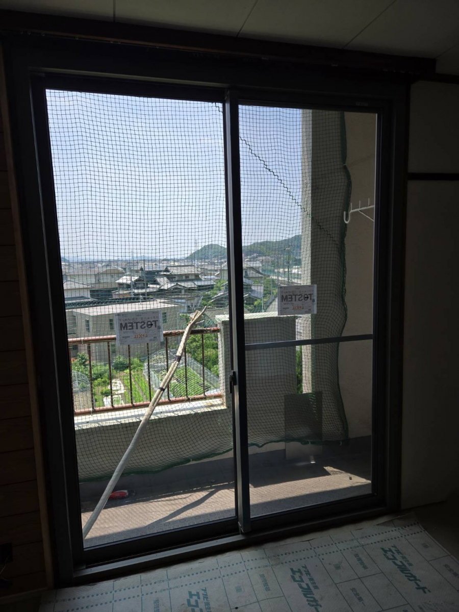 水島アルミトーヨー住器の新しい窓に取り替えて、見た目も機能もグレードアップ!の施工後の写真2