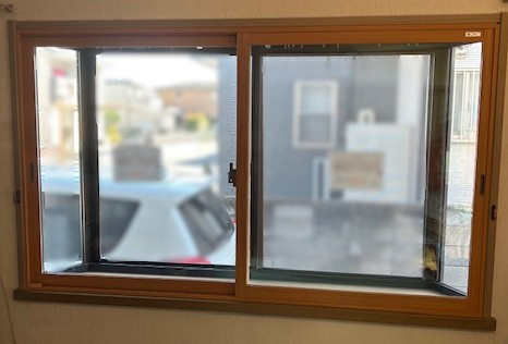 水島アルミトーヨー住器の内窓　インプラス　取付工事の施工後の写真1