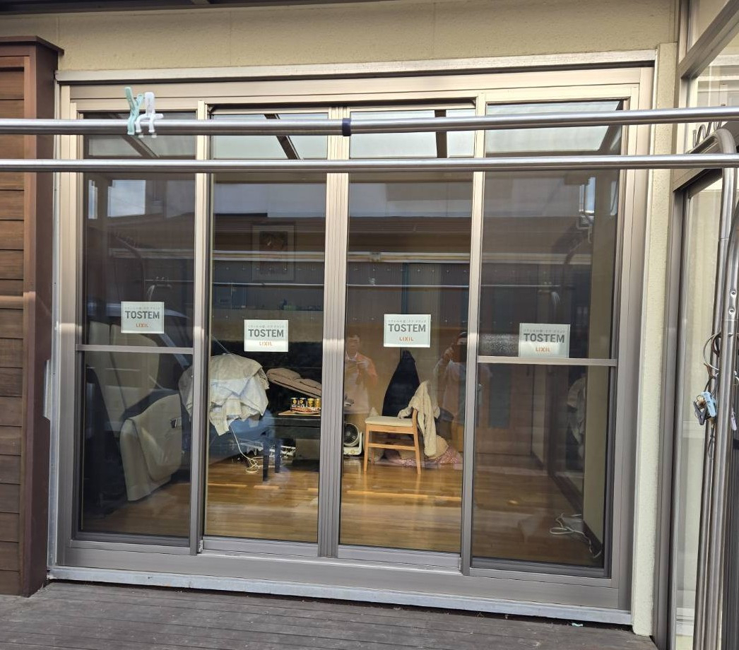 水島アルミトーヨー住器の取替窓　リプラスの施工後の写真2