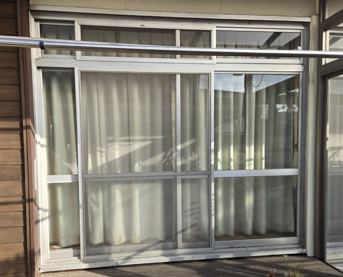 水島アルミトーヨー住器の取替窓　リプラスの施工前の写真2