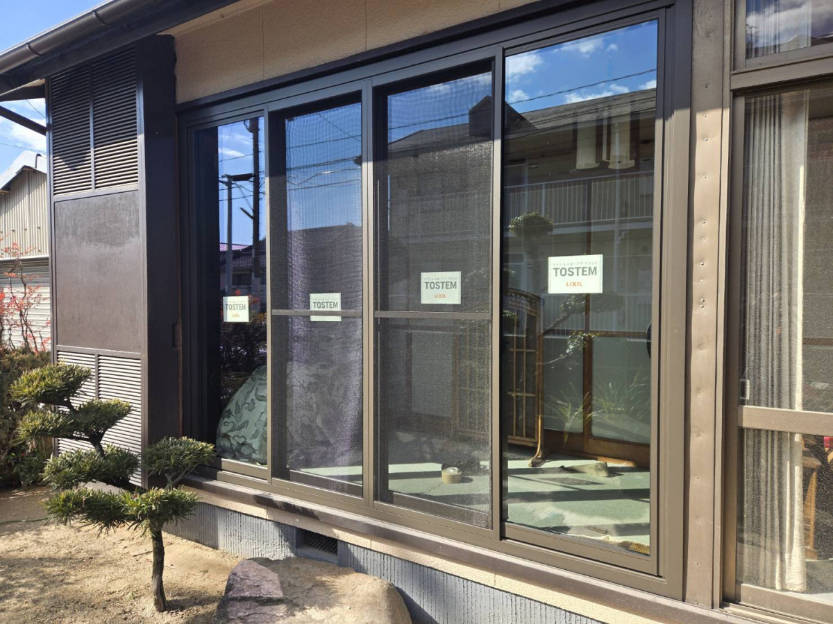 水島アルミトーヨー住器の古い窓を壊さず、１日で快適なリフォームへの施工後の写真1