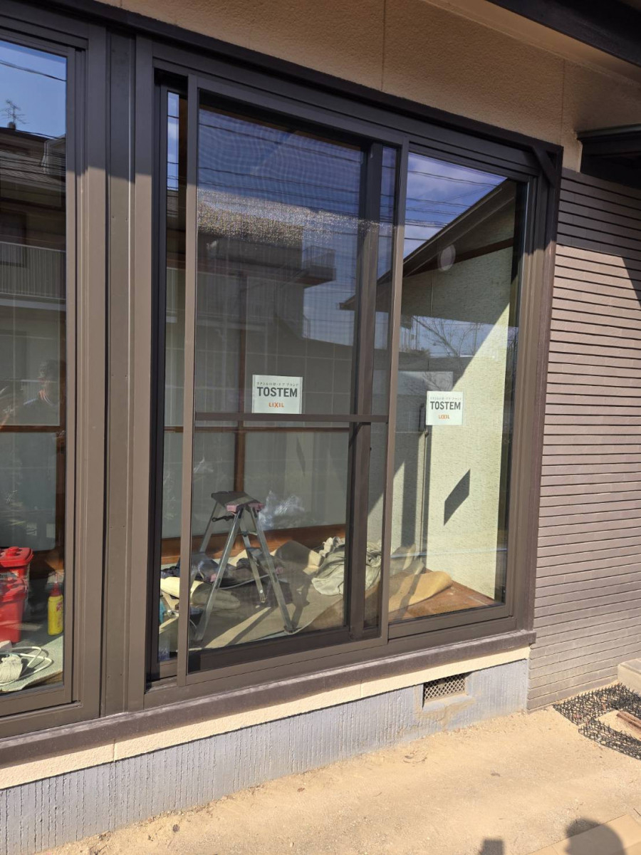 水島アルミトーヨー住器の古い窓を壊さず、１日で快適なリフォームへの施工後の写真2