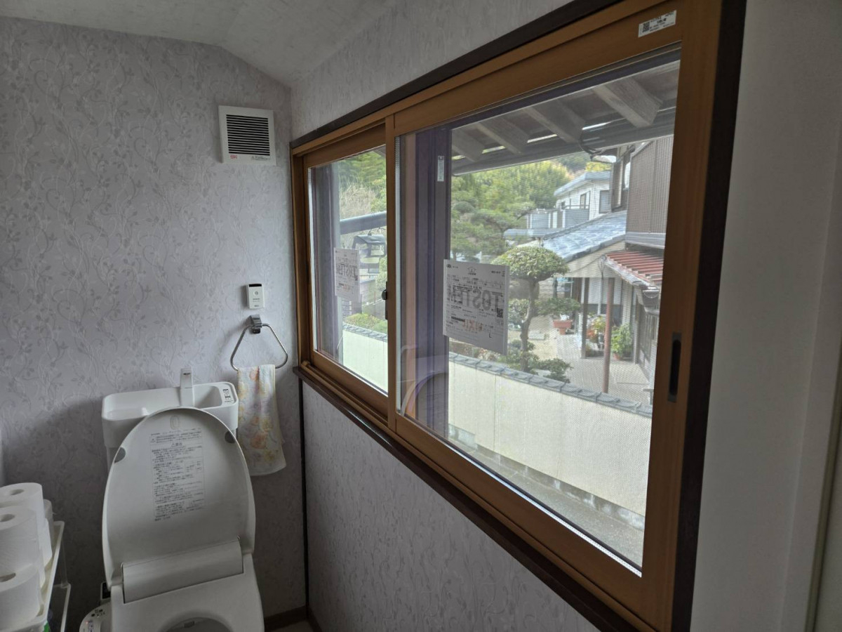 水島アルミトーヨー住器の内窓リフォームで暖かい住まいへの施工後の写真1