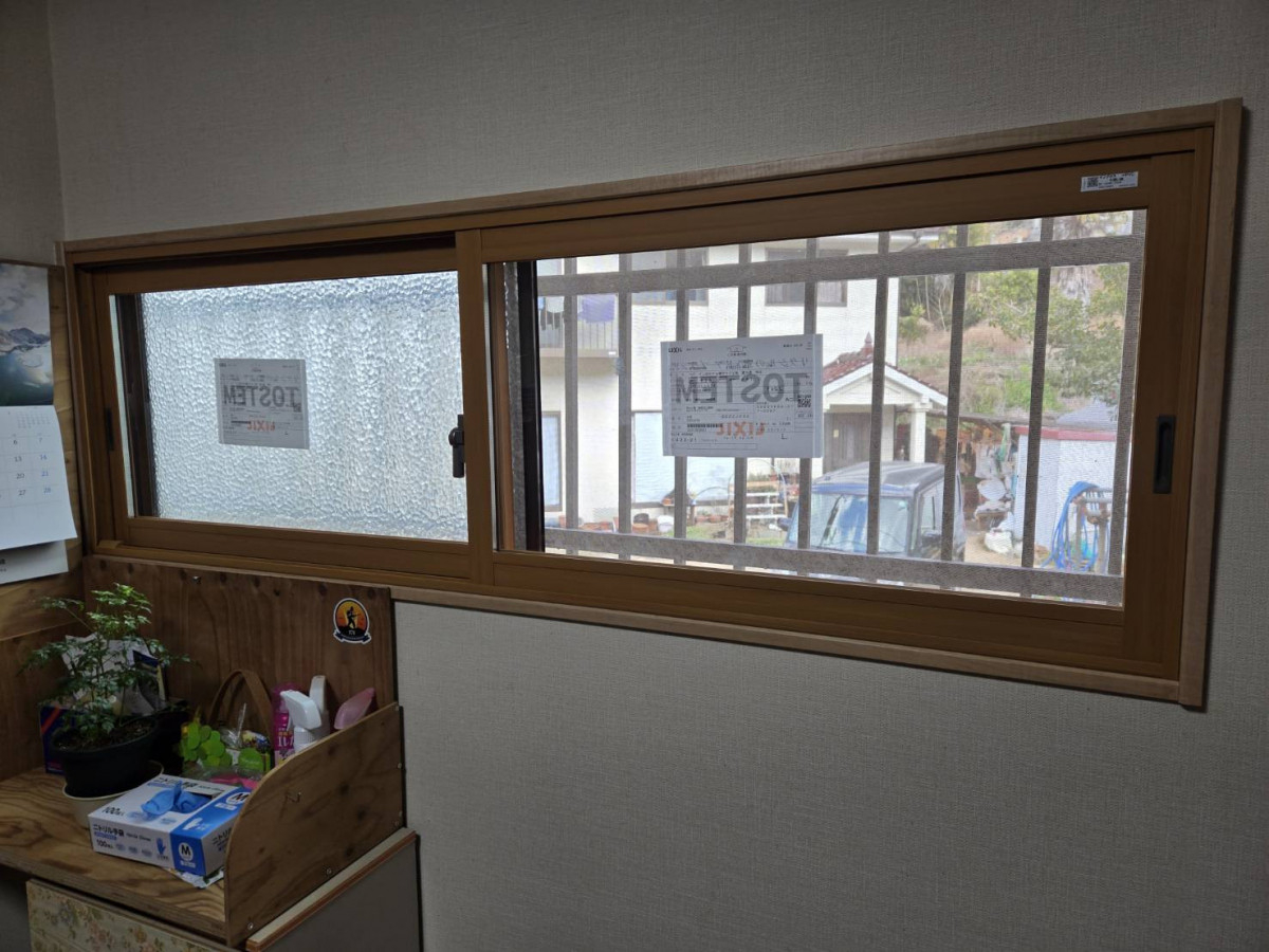 水島アルミトーヨー住器の内窓リフォームで暖かい住まいへの施工後の写真2