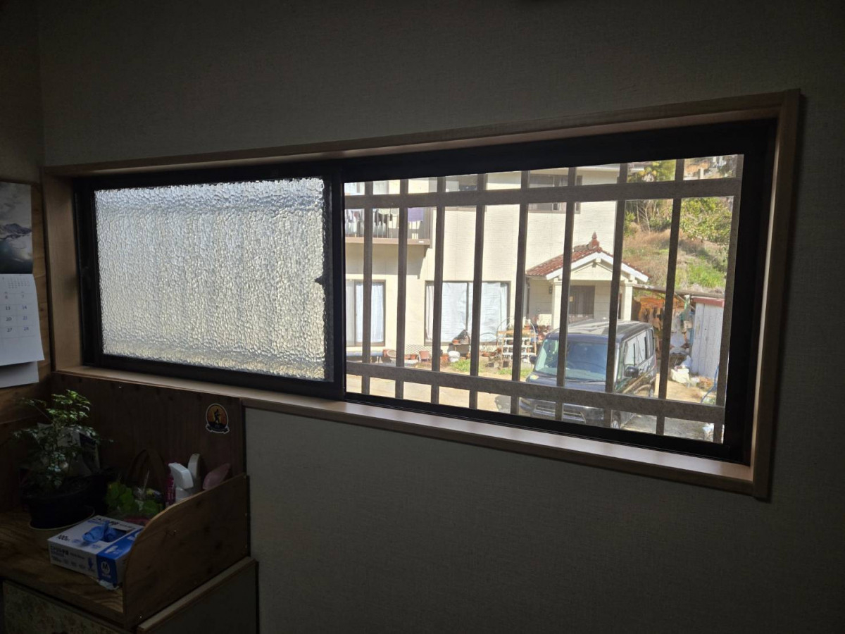 水島アルミトーヨー住器の内窓リフォームで暖かい住まいへの施工前の写真2