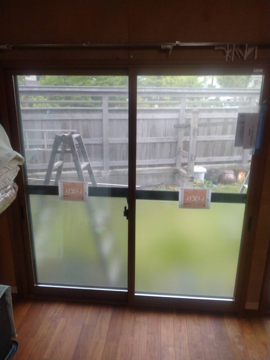 クボガラスの暑さ　寒さ　泥棒　不安　入る隙なしの施工後の写真1