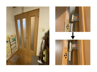 【京都市のリフォーム店】ドアの修理します！【鍵・ドアクローザーetc】 REGALO（レガロ）のブログ 写真2