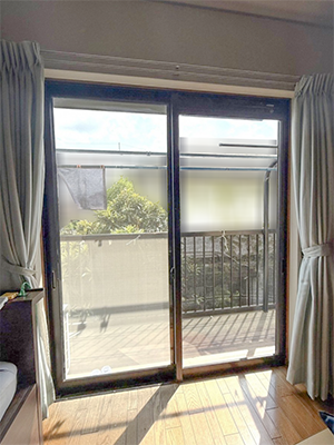 【施工事例】掃き出し窓に内窓「インプラス」の取付 REGALO(レガロ)のブログ 写真1