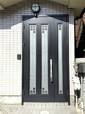 【施工事例】玄関ドアも電子錠で快適に REGALO（レガロ）のブログ 写真1