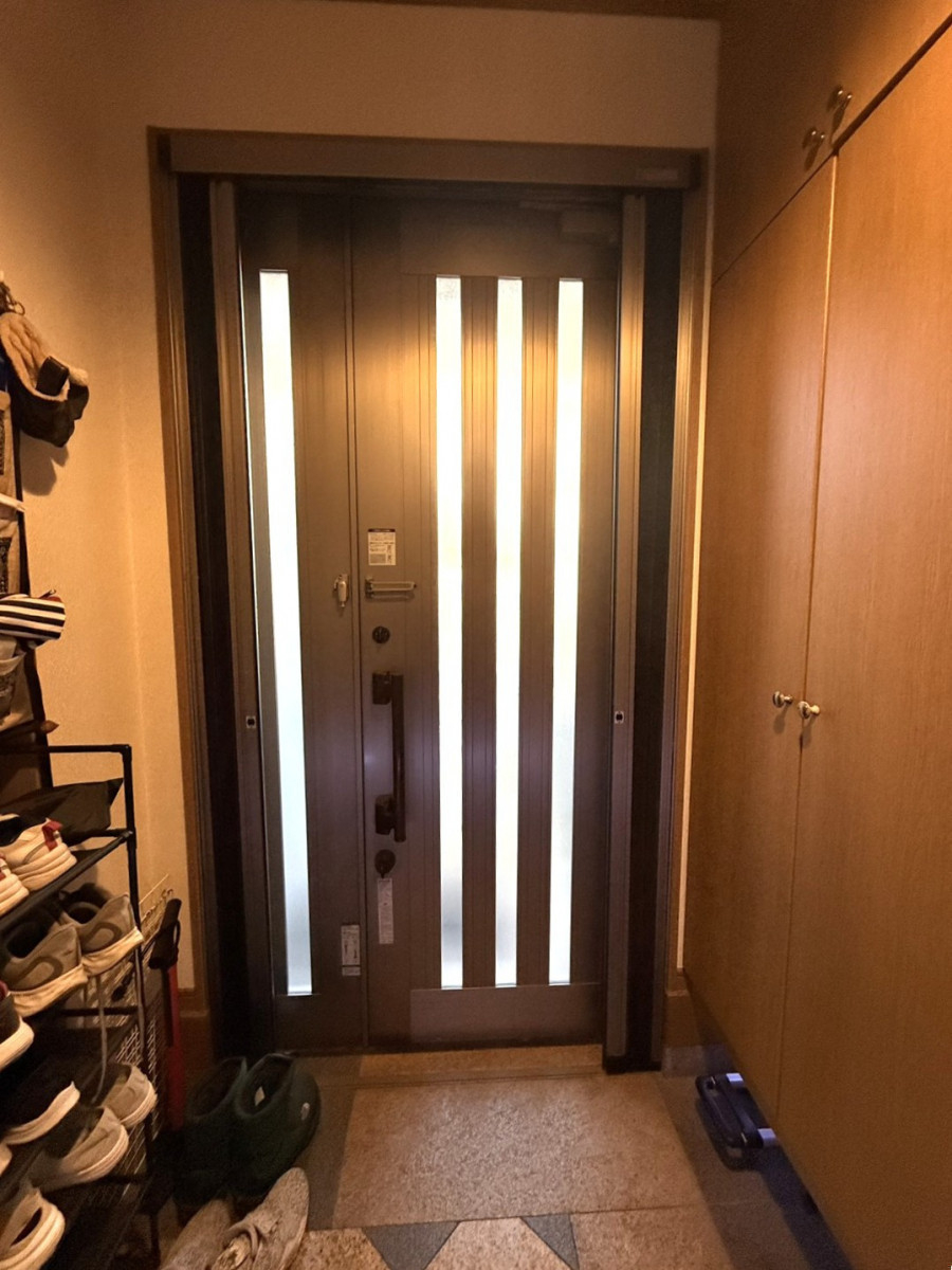 REGALO（レガロ）の防犯に！電子錠ファミロック！の施工前の写真2