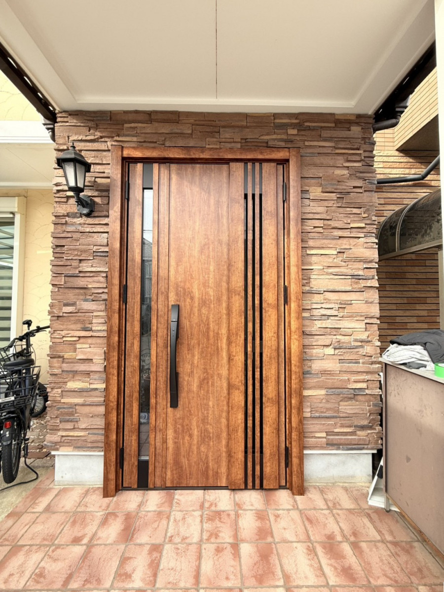 REGALO（レガロ）の電子錠をつけて防犯性up！の施工後の写真1