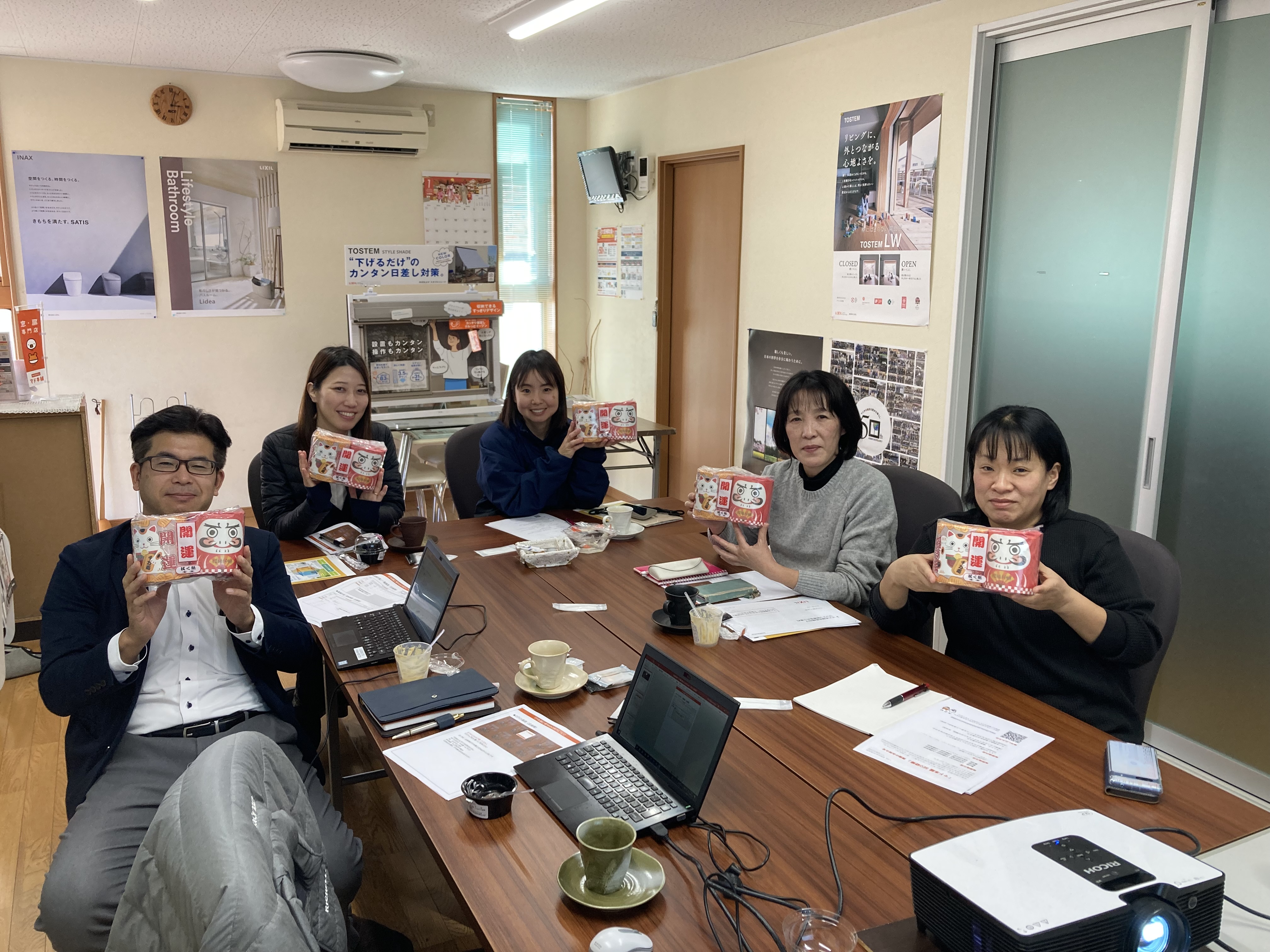 🌼第六回「ミモザの会」開催📶 大西アルミ建材 京丹後店のブログ 写真2