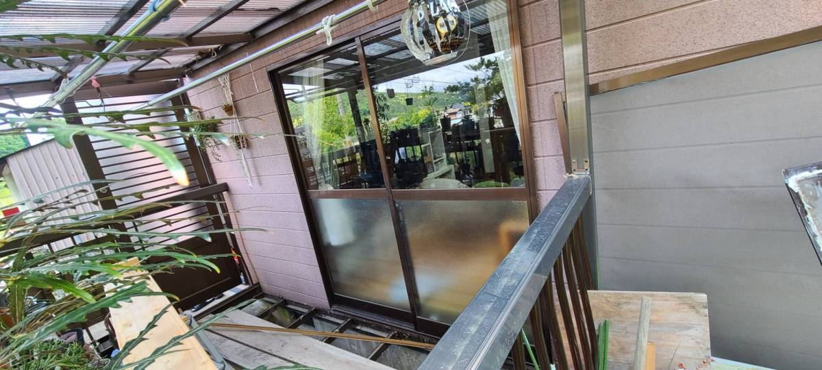 大西アルミ建材 京丹後店の外窓交換😆の施工前の写真2