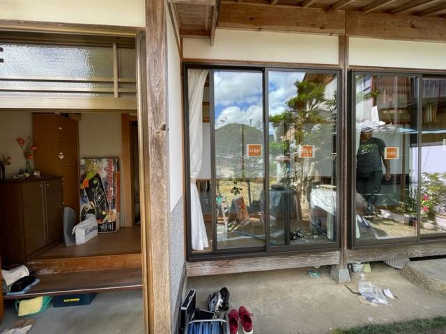 大西アルミ建材 京丹後店の断熱窓、リピーターさん😄の施工後の写真2