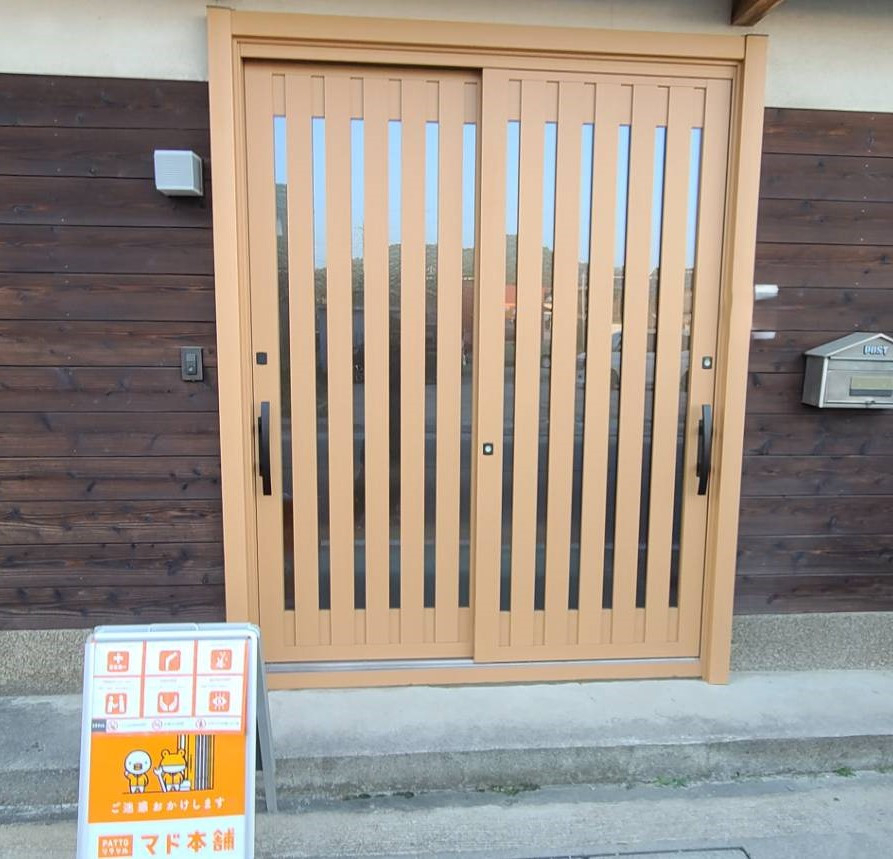 大西アルミ建材 京丹後店の玄関リフォーム🚪の施工後の写真1
