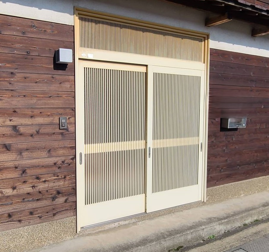 大西アルミ建材 京丹後店の玄関リフォーム🚪の施工前の写真1