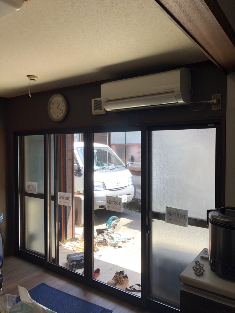 大西アルミ建材 京丹後店の小さな窓ほど補助金率UP⤴の施工後の写真3
