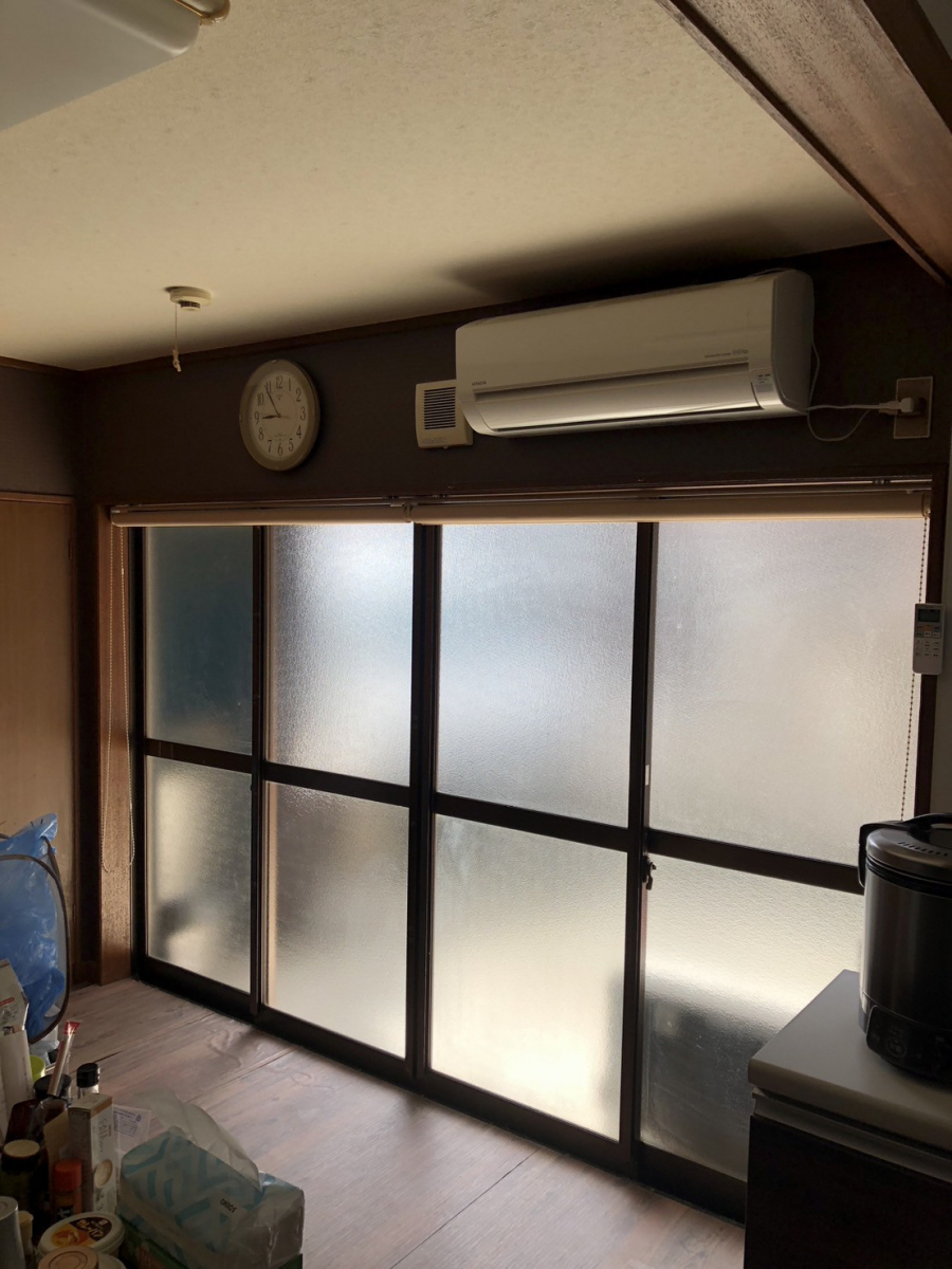 大西アルミ建材 京丹後店の小さな窓ほど補助金率UP⤴の施工前の写真3