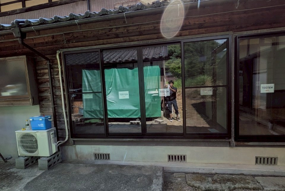 大西アルミ建材 京丹後店の木製窓を断熱窓に取替えの施工後の写真2