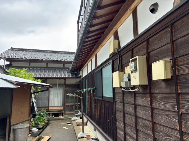 大西アルミ建材 京丹後店の便利なスペース出来ましたの施工前の写真1