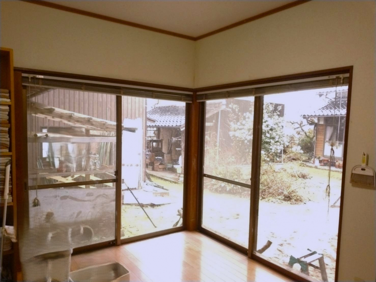 大西アルミ建材 京丹後店の今年度最後の補助金ご利用のお客様！来年度も補助金継続決定！の施工前の写真1