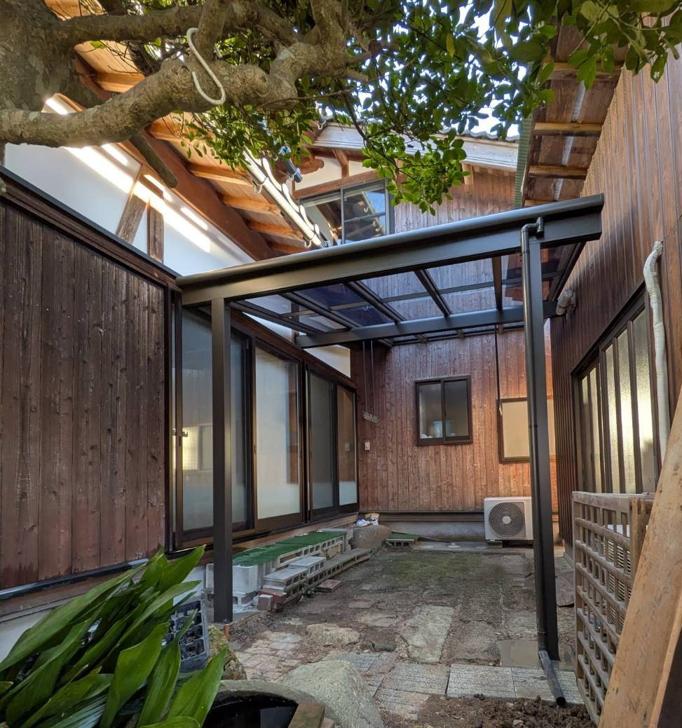 大西アルミ建材 京丹後店の快適スペース出来ましたの施工後の写真2