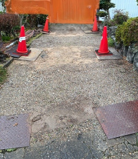 大西アルミ建材 京丹後店の間に合って良かった😊大助かり～の施工前の写真1