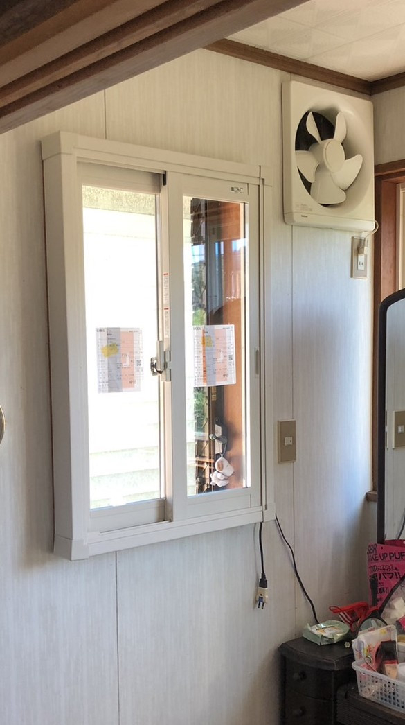 大西アルミ建材 京丹後店のジャロジー窓には内窓を！の施工後の写真1