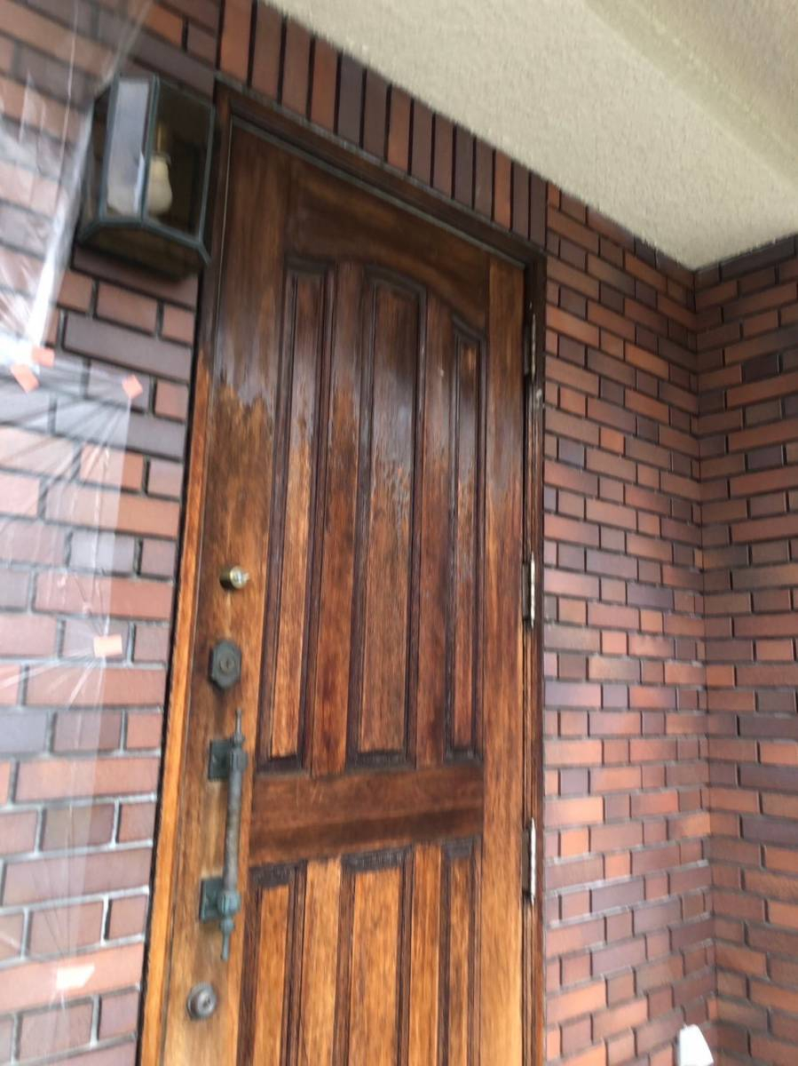 トラス軽金属販売 津島店の家を手放すので玄関ドアを変えたいの施工前の写真1
