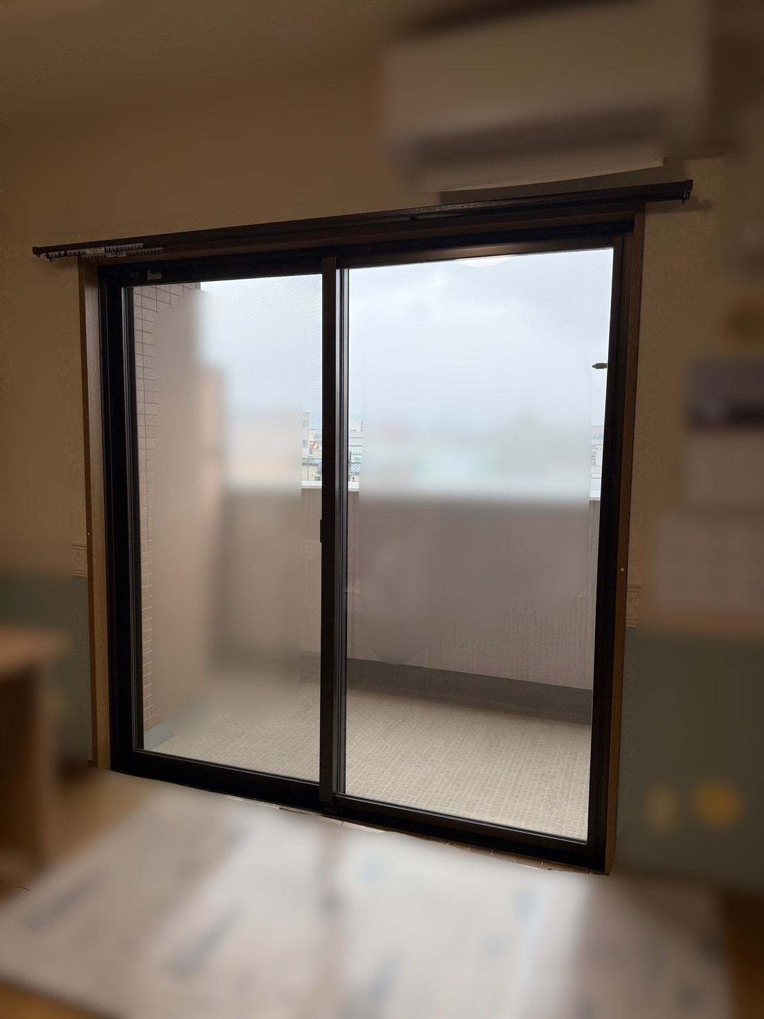 タケダアルミ建材の【インプラス】先進的窓リノベ事業２０２６始まっています！内窓施工事例(山形市)の施工前の写真2