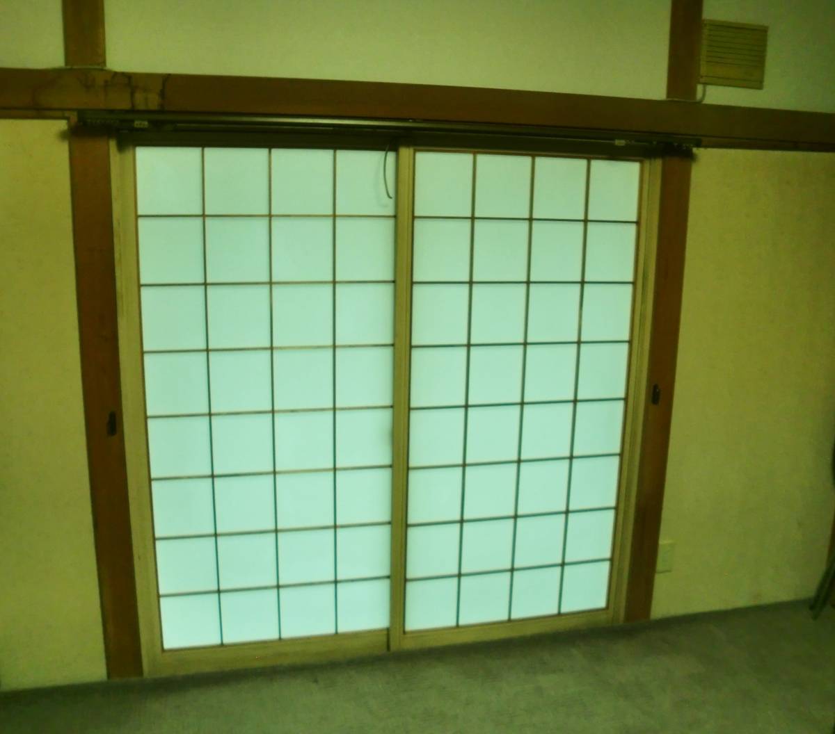 ミヤケ 帯広の和室の窓交換をしました。の施工前の写真1