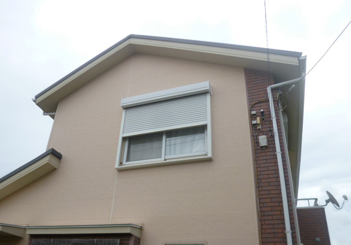 ナガオカ産業の【千葉県八千代市】2Fの窓にシャッターを後付けして防災対策しましたの施工後の写真1