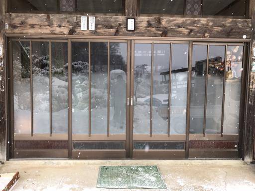 円谷トーヨー住器の玄関引き戸の交換の施工前の写真1