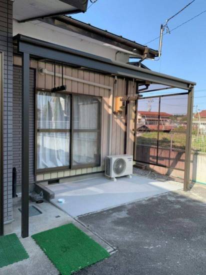 円谷トーヨー住器の住まいに美しく調和するデザインです。施工事例写真1