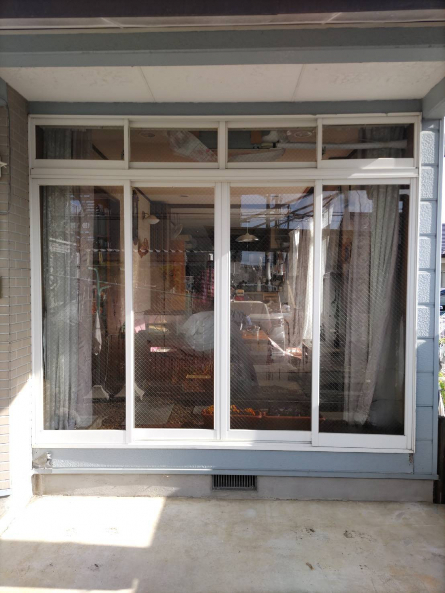 円谷トーヨー住器のリプラス 窓取替の施工前の写真1