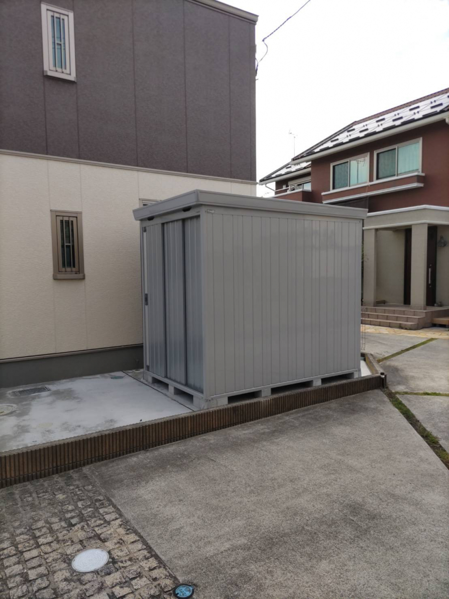 円谷トーヨー住器の物置設置工事の施工後の写真3